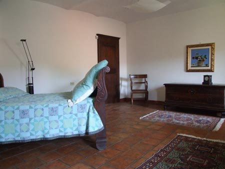 camera azzurra